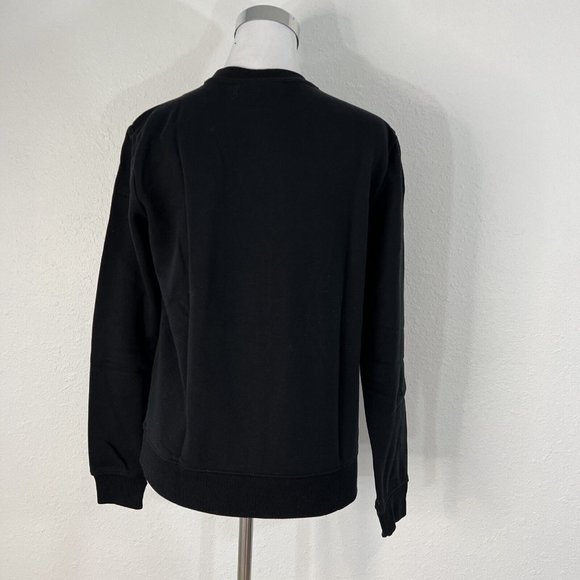 Fila Long Sleeve French Terry Crewneck Sweatshirt Alexa Black Women's  XS NWT - Picture 4 of 12